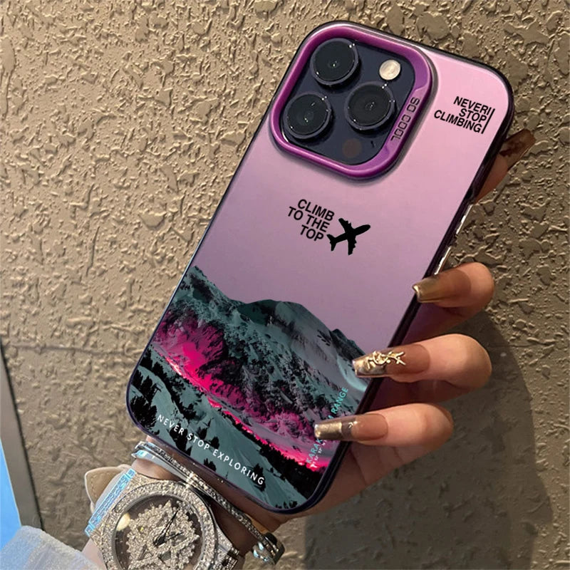 Summit Glow Mountain iPhone Case