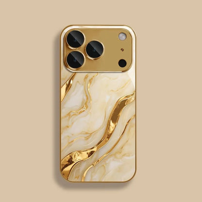 Marble Gold Plated Case