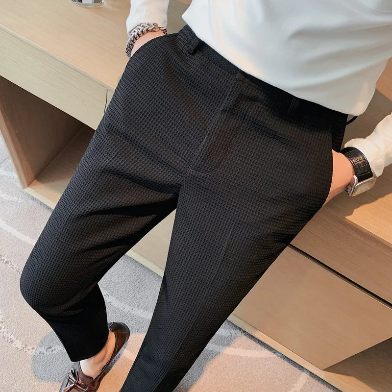 Ivory Luxe Trousers