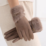 Velora Buckle Cuff Gloves