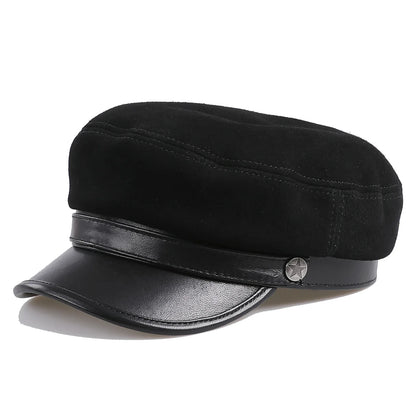 Noir Élite modern luxury Captain Cap