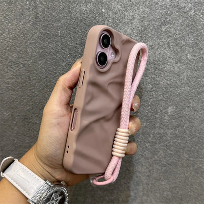 Cloud Grip Wrist Strap Phone Case