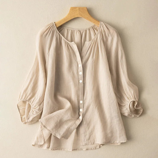 Willow Linen Blouse