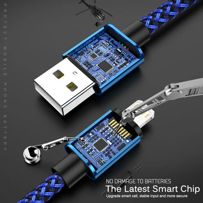 Braided USB Iphone Charging Cable
