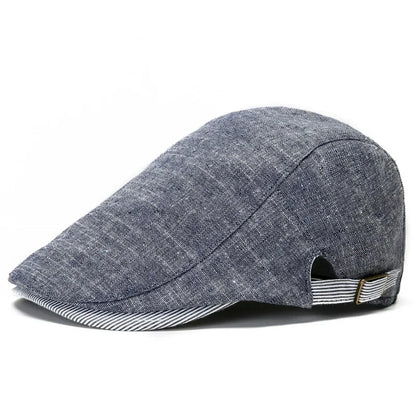 Oohmy Cotton Berets Men Women Casual Gatsby Ivy Hat Outdoor Golf Driving Flat Hat Cabbie Driver Newsboy Cap Vintage Headwear