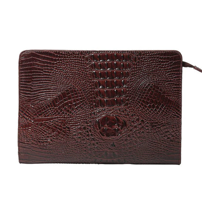 Crocodile Luxe Clutch