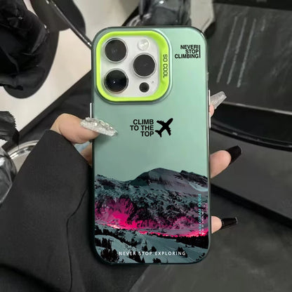 Summit Glow Mountain iPhone Case