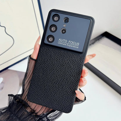 Lychee Leather Camera Pro Case