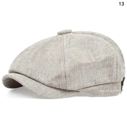 Men Casual Peaky Blinders Hat Spring Autumn Retro Beret Hats Wild Casual Hats Unisex Wild Octagonal Cap Girl Newsboy English Hat