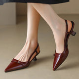 Monarch Slingback Heels