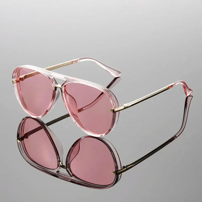 Emerald Aviator Sunglasses
