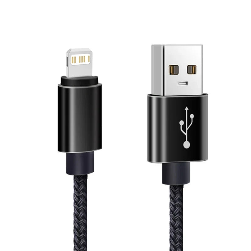 Braided USB Iphone Charging Cable