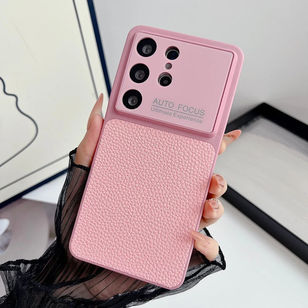 Lychee Leather Camera Pro Case