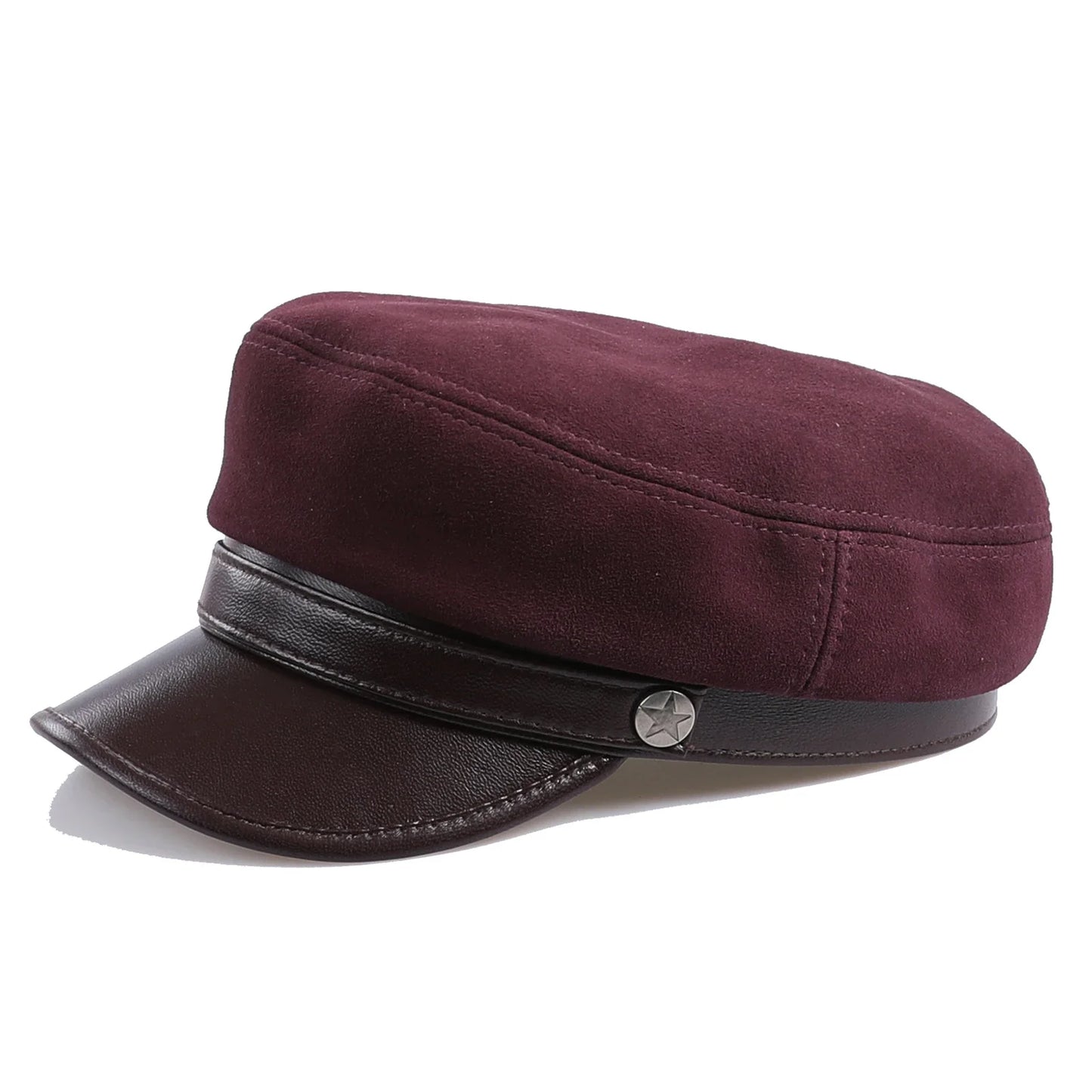 Noir Élite modern luxury Captain Cap
