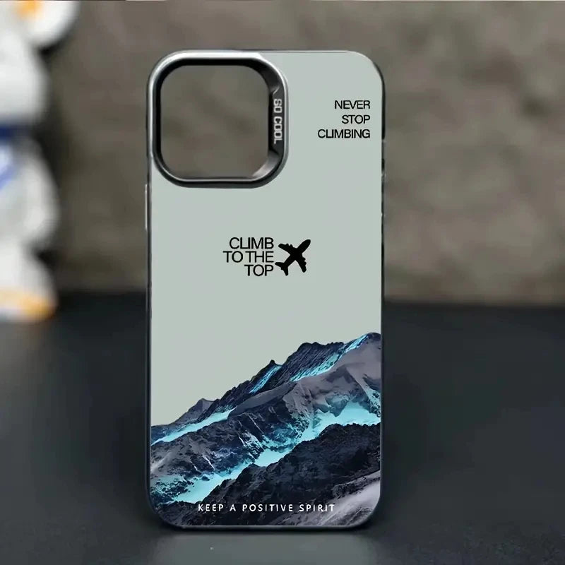 Summit Glow Mountain iPhone Case