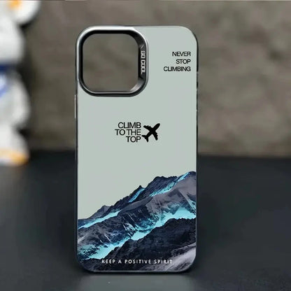 Summit Glow Mountain iPhone Case