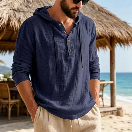 Coastal Breeze Hooded Shirt