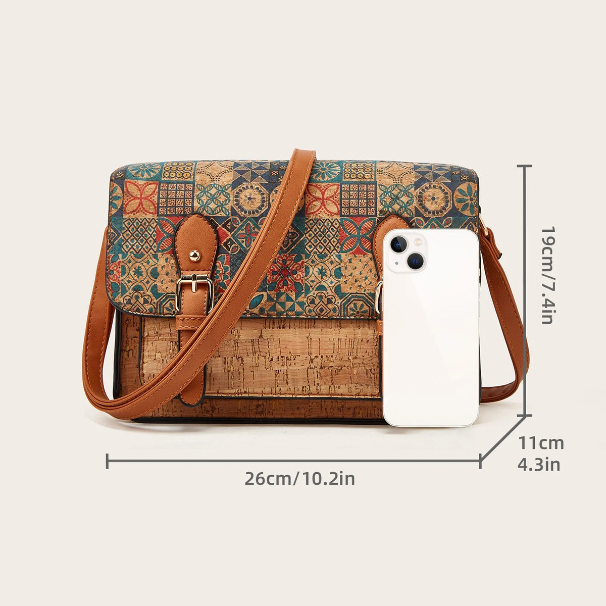 Heritage Mosaic Crossbody Bag