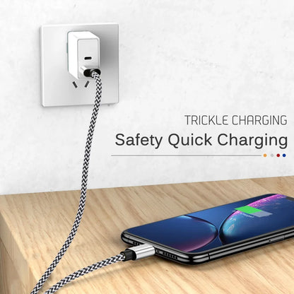Braided USB Iphone Charging Cable
