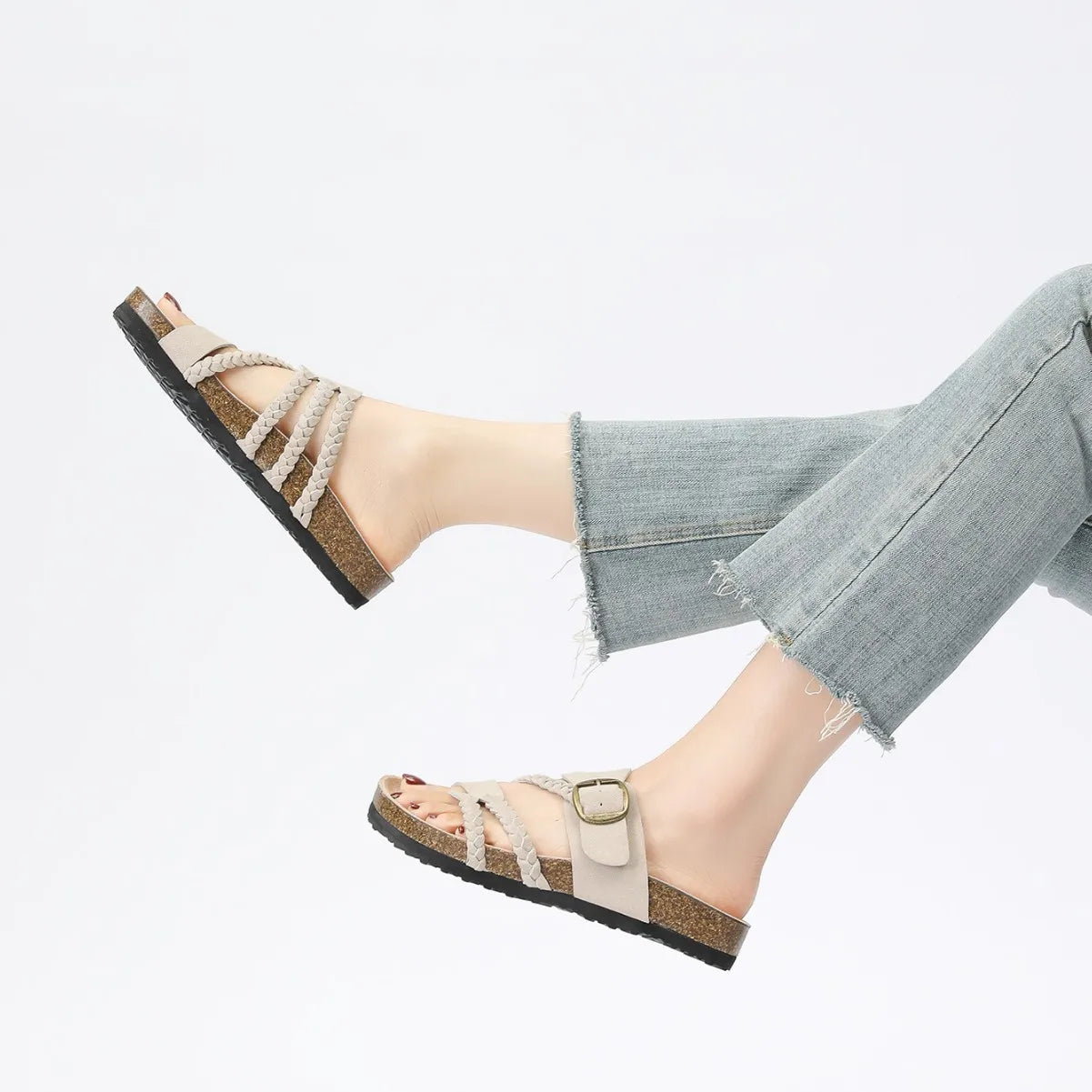 Braided Beach Sandals