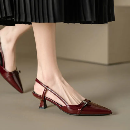 Monarch Slingback Heels