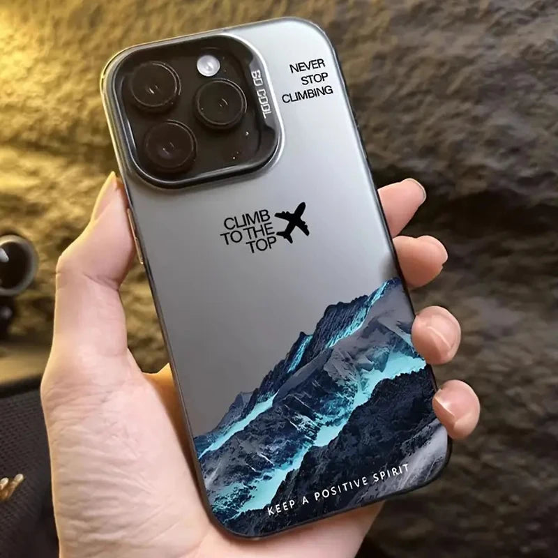 Summit Glow Mountain iPhone Case