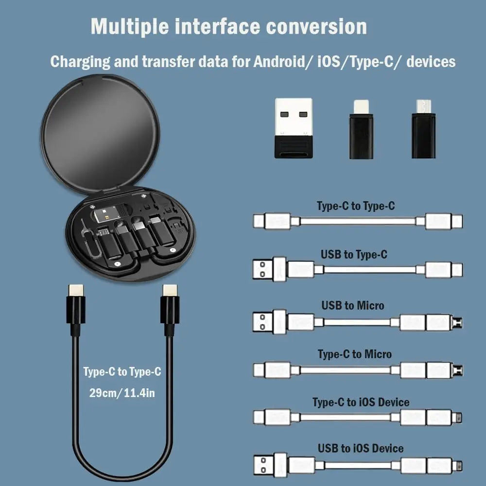 6-in-1 Universal Fast Charging Cable Kit