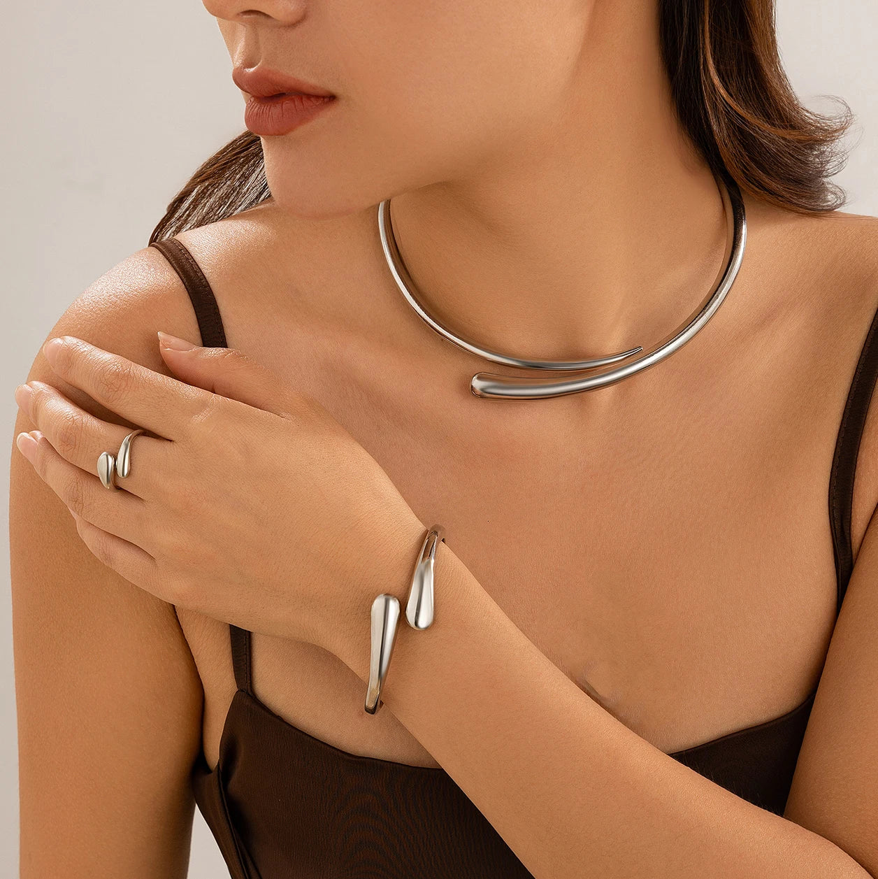 Luna Sculpt Jewelry Set