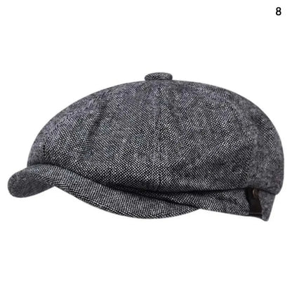 Men Casual Peaky Blinders Hat Spring Autumn Retro Beret Hats Wild Casual Hats Unisex Wild Octagonal Cap Girl Newsboy English Hat