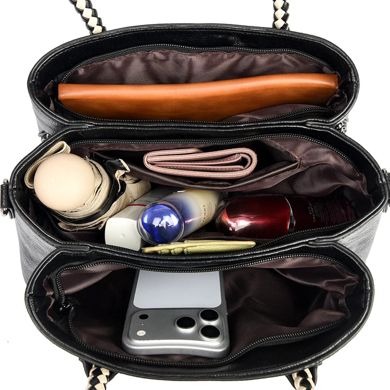 Verona Leather Tote Bag