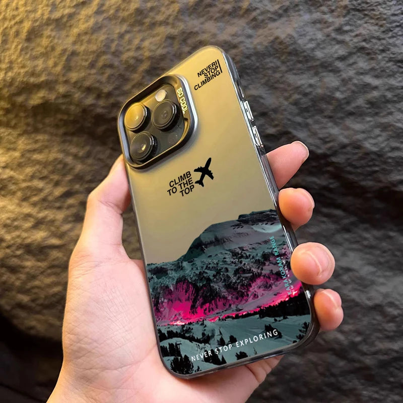 Summit Glow Mountain iPhone Case