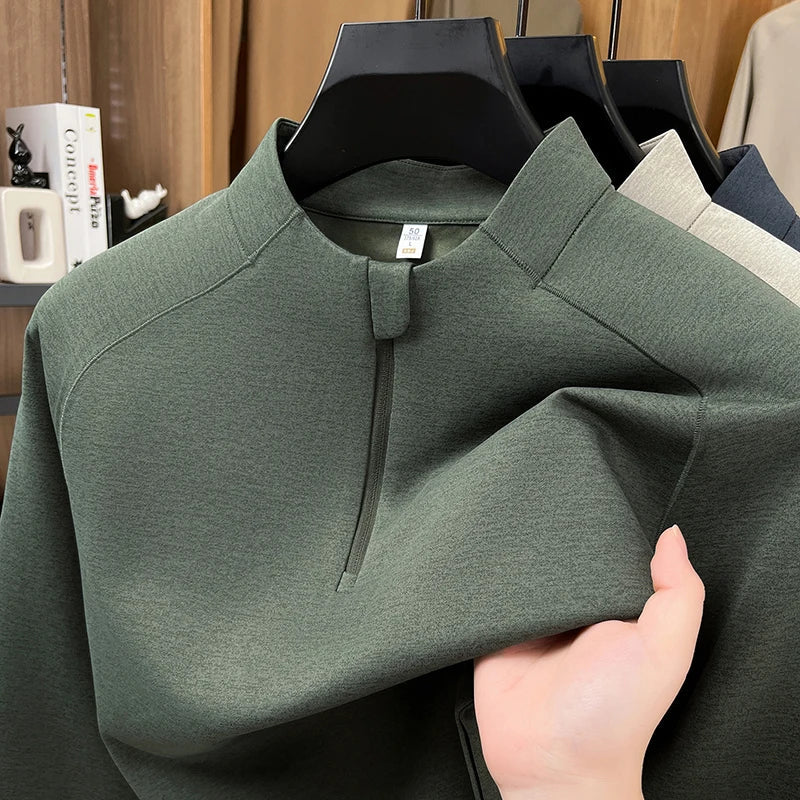 Luxe Mockneck Pullover