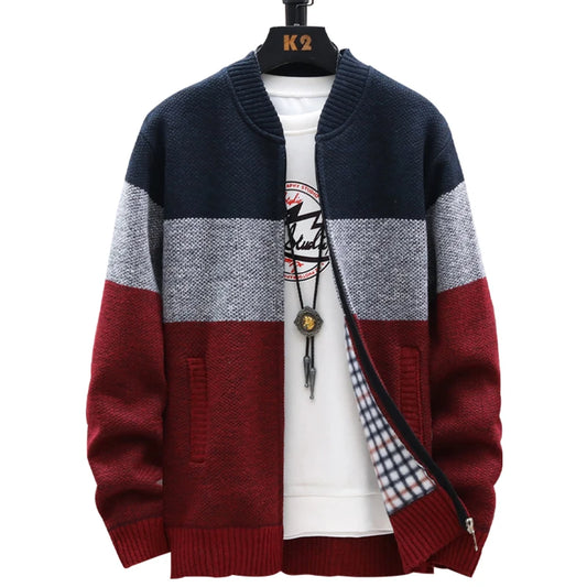 Heritage Knit Bomber Jacket