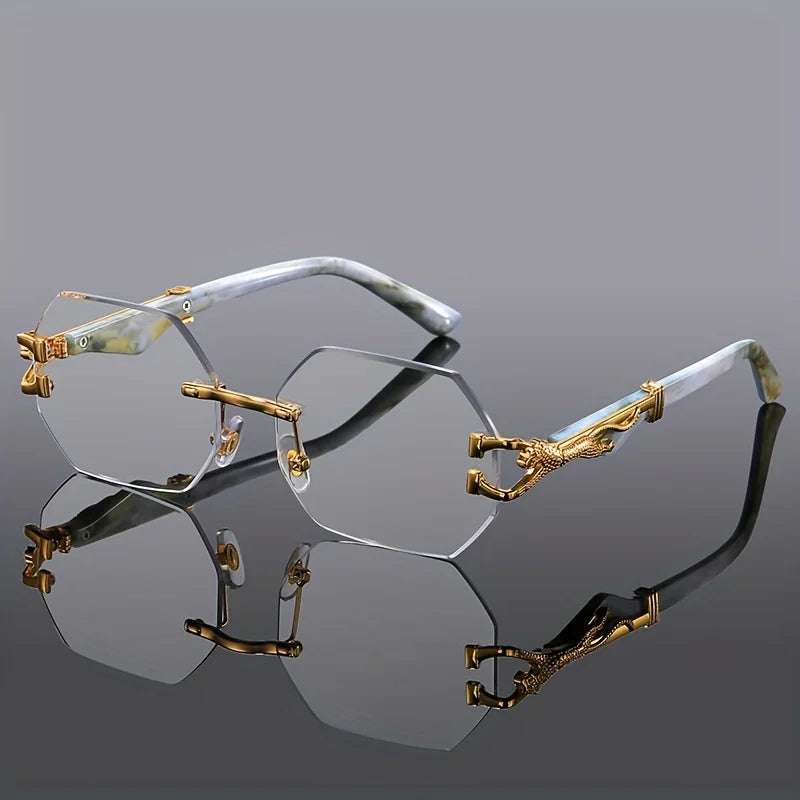 Royal Panther Rimless Sunglasses