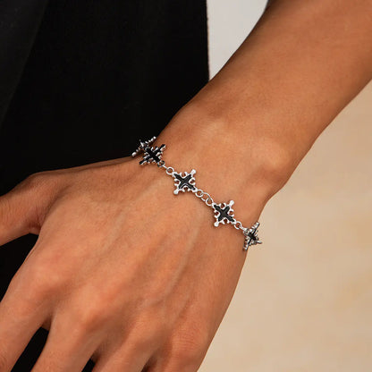 Snowflake Chain Bracelet
