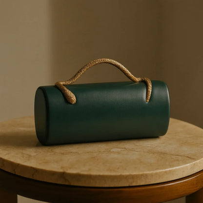 Noir Atelier Cylinder Evening Bag