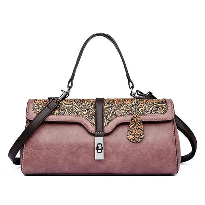 Aurelia Embossed Shoulder Bag