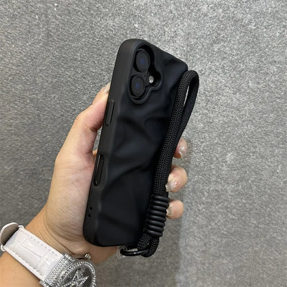 Cloud Grip Wrist Strap Phone Case
