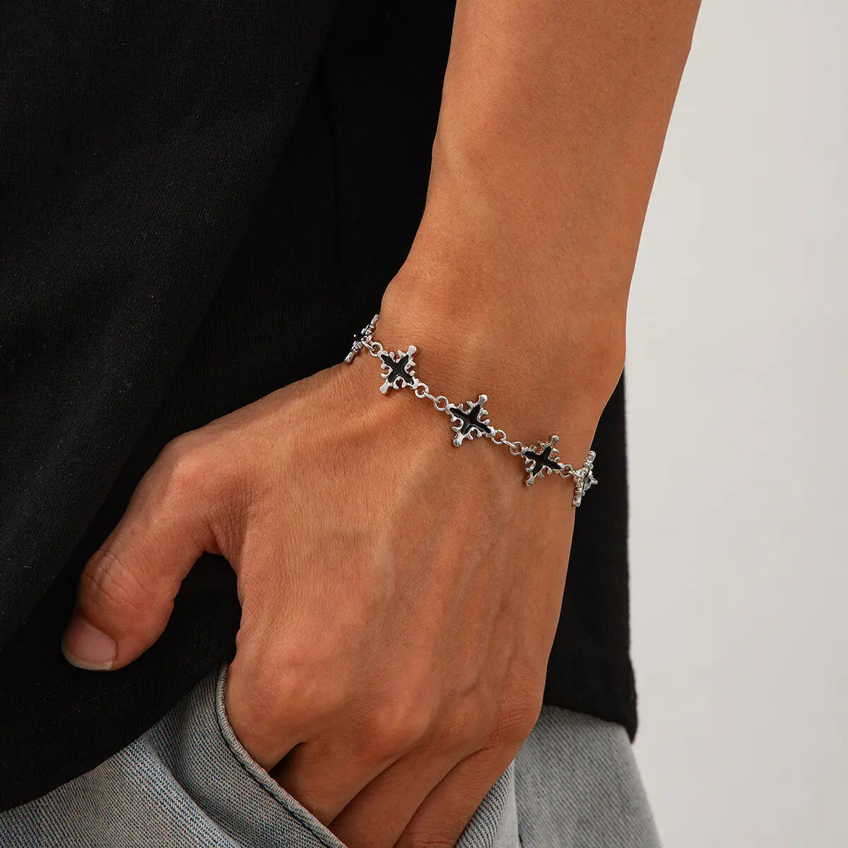 Snowflake Chain Bracelet
