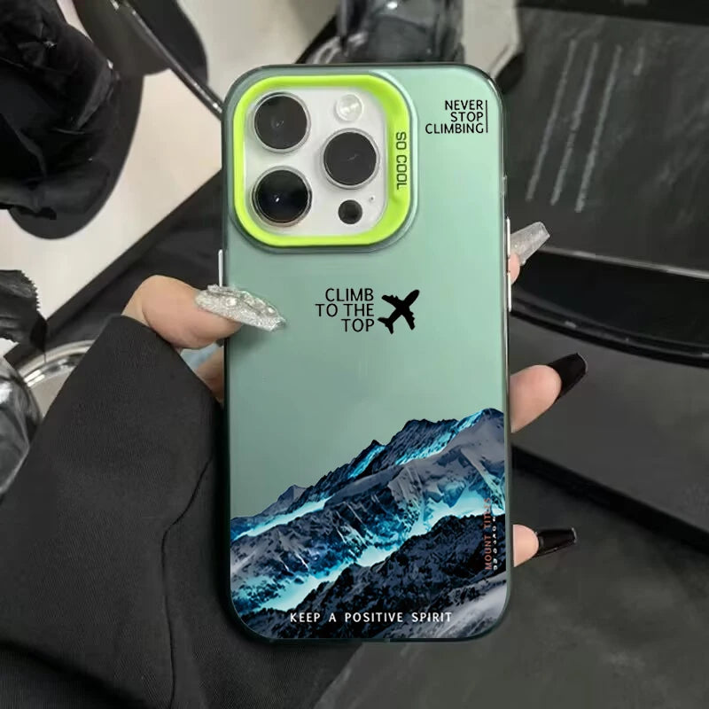 Summit Glow Mountain iPhone Case