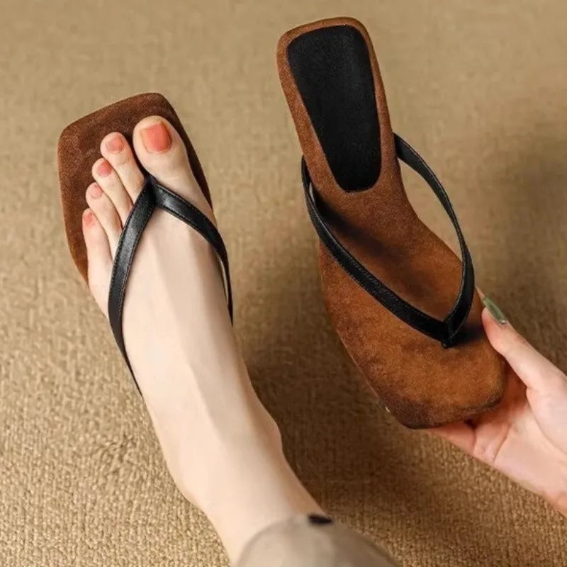 Solea Flip Flop Heels