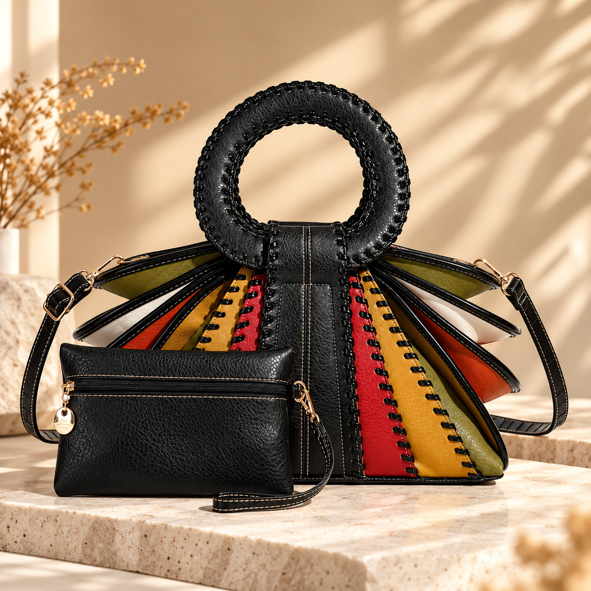 Valentina Sculpted Handbag