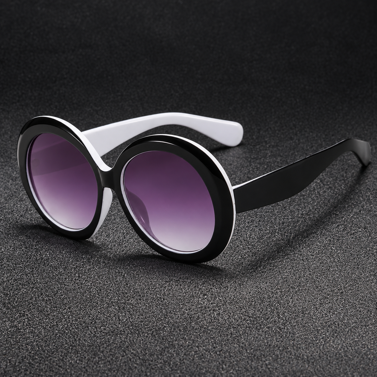 Selena  Vintage Round Sunglasses