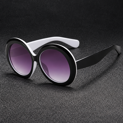 Selena  Vintage Round Sunglasses