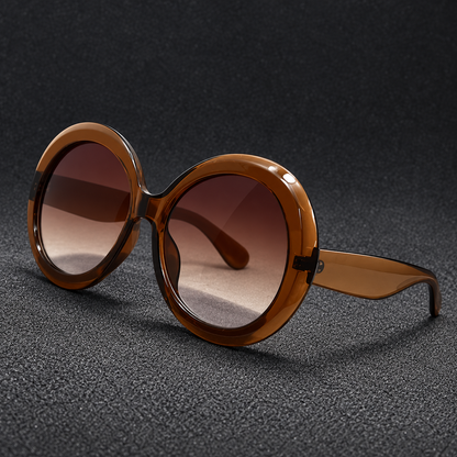 Selena  Vintage Round Sunglasses