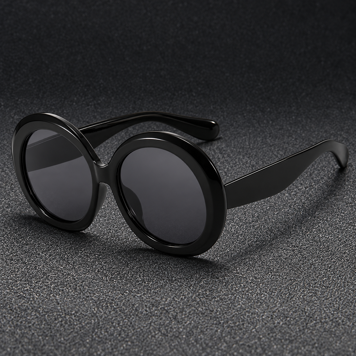 Selena  Vintage Round Sunglasses