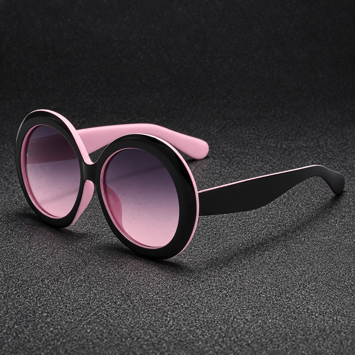 Selena  Vintage Round Sunglasses
