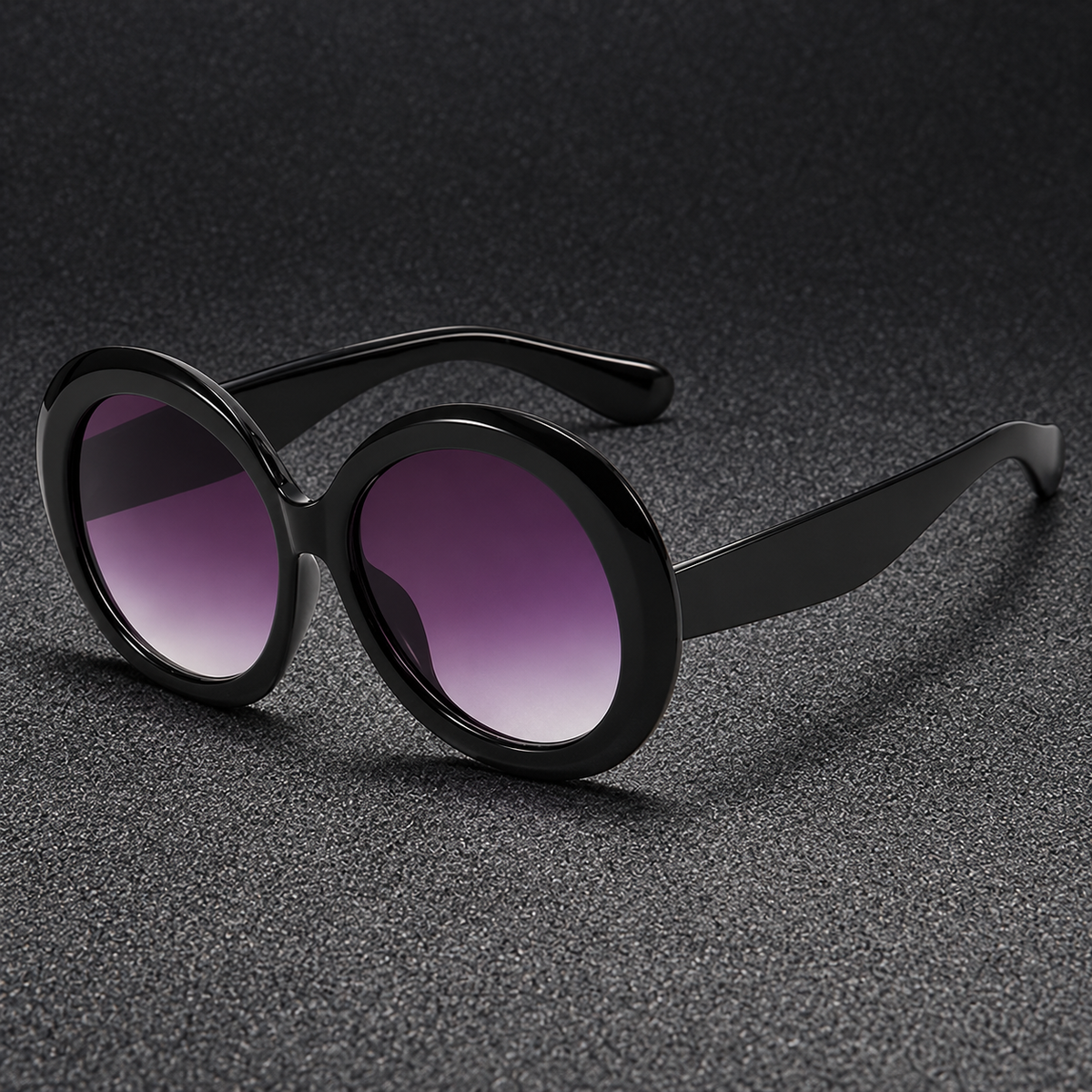 Selena  Vintage Round Sunglasses