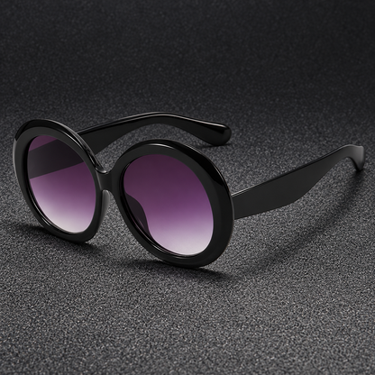 Selena  Vintage Round Sunglasses