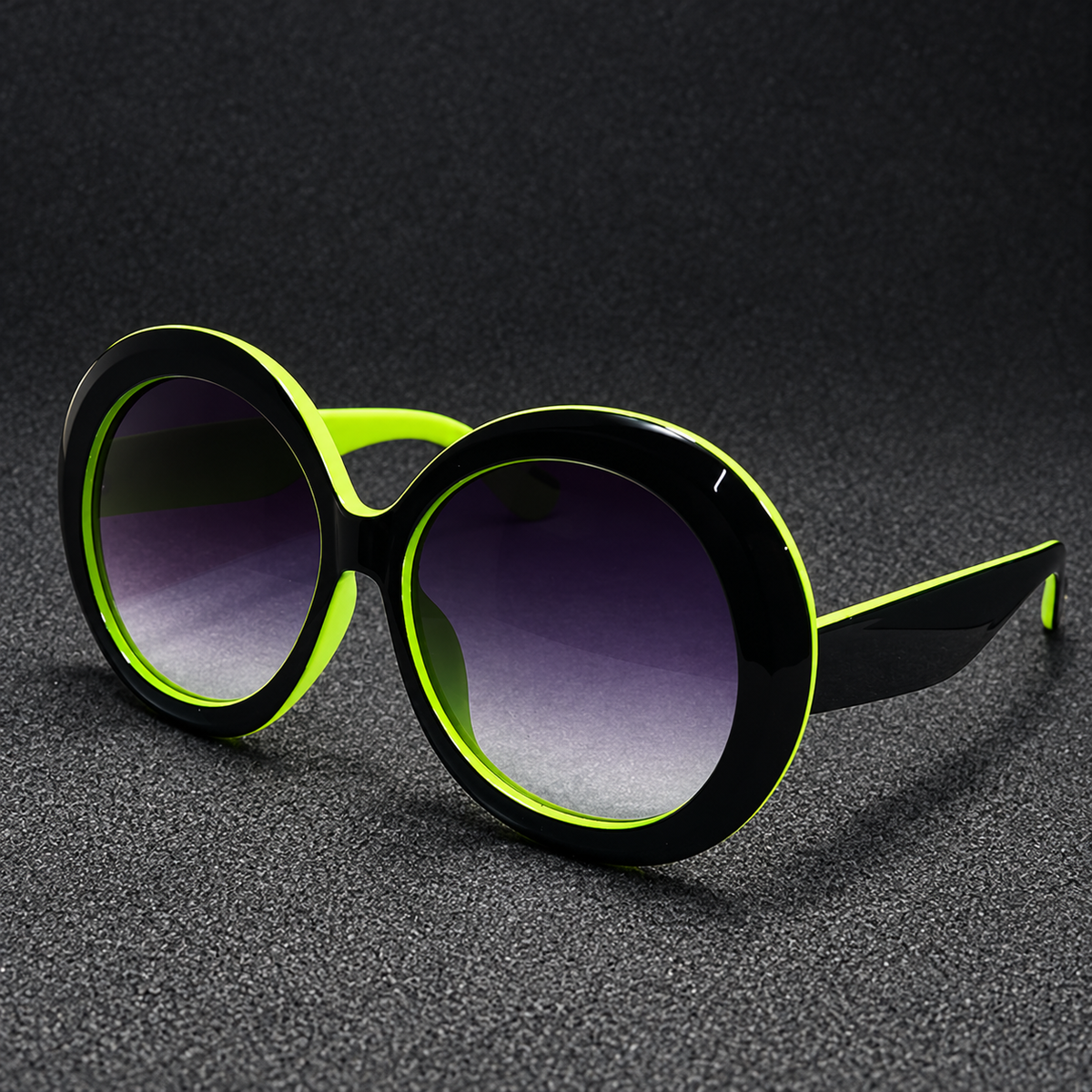 Selena  Vintage Round Sunglasses